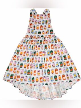 Worthy Threads Tie Back Dress in Soda Pop